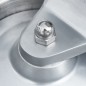 vidaXL Prensa de hamburguesas y 500 papeles para separar aluminio 13cm vidaXL Prensa de hamburguesas y 500 papeles para separar aluminio 13cm