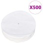 vidaXL Prensa de hamburguesas y 500 papeles para separar aluminio 13cm vidaXL Prensa de hamburguesas y 500 papeles para separar aluminio 13cm