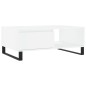 vidaXL Mesa de centro madera de ingeniería blanco 90x60x35 cm vidaXL Mesa de centro madera de ingeniería blanco 90x60x35 cm