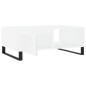 vidaXL Mesa de centro madera de ingeniería blanco 90x60x35 cm vidaXL Mesa de centro madera de ingeniería blanco 90x60x35 cm