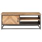 vidaXL Mesa de centro de madera maciza de acacia 90x50x35 cm vidaXL Mesa de centro de madera maciza de acacia 90x50x35 cm