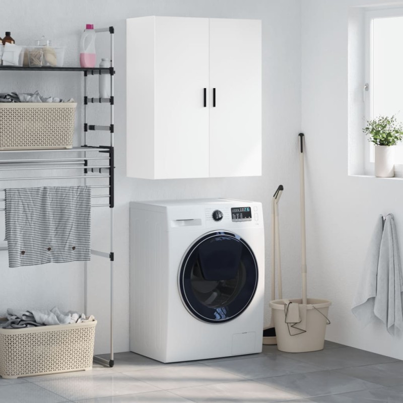vidaXL Armario de pared blanco 69,5x34x90 cm vidaXL Armario de pared blanco 69,5x34x90 cm