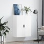 vidaXL Armario de pared blanco 69,5x34x90 cm vidaXL Armario de pared blanco 69,5x34x90 cm