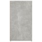 vidaXL Aparador de madera contrachapada gris hormigón 100x33x59,5 cm vidaXL Aparador de madera contrachapada gris hormigón 100x33x59,5 cm