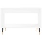 vidaXL Mesa de centro madera de ingeniería blanca 60x50x40 cm vidaXL Mesa de centro madera de ingeniería blanca 60x50x40 cm