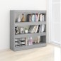 vidaXL Estantería/divisor espacios gris Sonoma 100x30x103 cm vidaXL Estantería/divisor espacios gris Sonoma 100x30x103 cm