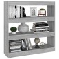 vidaXL Estantería/divisor espacios gris Sonoma 100x30x103 cm vidaXL Estantería/divisor espacios gris Sonoma 100x30x103 cm