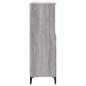 vidaXL Aparador alto de madera contrachapada gris Sonoma 60x36x110 cm vidaXL Aparador alto de madera contrachapada gris Sonoma 60x36x110 cm