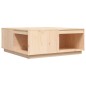 vidaXL Mesa de centro de madera maciza de pino 100x101x40,5 cm vidaXL Mesa de centro de madera maciza de pino 100x101x40,5 cm