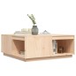 vidaXL Mesa de centro de madera maciza de pino 100x101x40,5 cm vidaXL Mesa de centro de madera maciza de pino 100x101x40,5 cm
