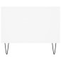 vidaXL Mesa de centro madera contrachapada blanco 102x50x40 cm