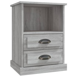 vidaXL Mesita de noche color gris Sonoma 43x36x60 cm