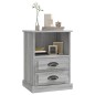 vidaXL Mesita de noche color gris Sonoma 43x36x60 cm vidaXL Mesita de noche color gris Sonoma 43x36x60 cm