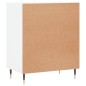 vidaXL Aparador madera de ingeniería blanco 57x35x70 cm vidaXL Aparador madera de ingeniería blanco 57x35x70 cm