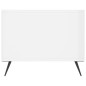 vidaXL Mesa de centro madera contrachapada blanco brillo 90x50x40 cm vidaXL Mesa de centro madera contrachapada blanco brillo 90x50x40 cm