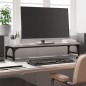 vidaXL Soporte de pantalla madera ingeniería gris Sonoma 85x23x15,5 cm vidaXL Soporte de pantalla madera ingeniería gris Sonoma 85x23x15,5 cm