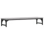 vidaXL Soporte de pantalla madera ingeniería gris Sonoma 85x23x15,5 cm vidaXL Soporte de pantalla madera ingeniería gris Sonoma 85x23x15,5 cm