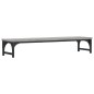 vidaXL Soporte de pantalla madera ingeniería gris Sonoma 85x23x15,5 cm vidaXL Soporte de pantalla madera ingeniería gris Sonoma 85x23x15,5 cm