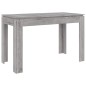 vidaXL Mesa de comedor madera de ingeniería Sonoma gris 120x60x76 cm vidaXL Mesa de comedor madera de ingeniería Sonoma gris 120x60x76 cm