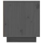 vidaXL Mueble de TV madera maciza de pino gris 110x35x40,5 cm vidaXL Mueble de TV madera maciza de pino gris 110x35x40,5 cm