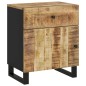 vidaXL Mesita de noche madera mango madera contrachapada 50x33x60 cm vidaXL Mesita de noche madera mango madera contrachapada 50x33x60 cm