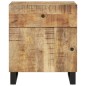 vidaXL Mesita de noche madera mango madera contrachapada 50x33x60 cm vidaXL Mesita de noche madera mango madera contrachapada 50x33x60 cm
