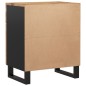 vidaXL Mesita de noche madera mango madera contrachapada 50x33x60 cm vidaXL Mesita de noche madera mango madera contrachapada 50x33x60 cm