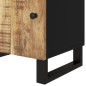 vidaXL Mesita de noche madera mango madera contrachapada 50x33x60 cm vidaXL Mesita de noche madera mango madera contrachapada 50x33x60 cm