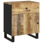 vidaXL Mesita de noche madera mango madera contrachapada 50x33x60 cm vidaXL Mesita de noche madera mango madera contrachapada 50x33x60 cm