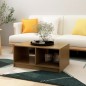 vidaXL Mesa de centro madera maciza pino marrón miel 75x50x33,5 cm vidaXL Mesa de centro madera maciza pino marrón miel 75x50x33,5 cm