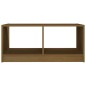 vidaXL Mesa de centro madera maciza pino marrón miel 75x50x33,5 cm vidaXL Mesa de centro madera maciza pino marrón miel 75x50x33,5 cm