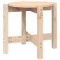 vidaXL Mesa de centro de madera maciza de pino Ø52,5x45 cm vidaXL Mesa de centro de madera maciza de pino Ø52,5x45 cm
