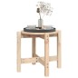 vidaXL Mesa de centro de madera maciza de pino Ø52,5x45 cm vidaXL Mesa de centro de madera maciza de pino Ø52,5x45 cm