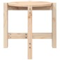 vidaXL Mesa de centro de madera maciza de pino Ø52,5x45 cm vidaXL Mesa de centro de madera maciza de pino Ø52,5x45 cm