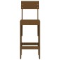 vidaXL Taburetes de cocina 2 uds madera pino marrón 40x48,5x115,5 cm vidaXL Taburetes de cocina 2 uds madera pino marrón 40x48,5x115,5 cm