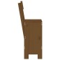 vidaXL Taburetes de cocina 2 uds madera pino marrón 40x48,5x115,5 cm vidaXL Taburetes de cocina 2 uds madera pino marrón 40x48,5x115,5 cm