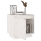 vidaXL Mesitas de noche 2 uds madera maciza de pino blanco 40x30x40 cm vidaXL Mesitas de noche 2 uds madera maciza de pino blanco 40x30x40 cm