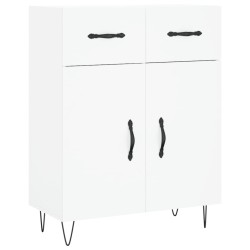 vidaXL Aparador de madera de ingeniería blanco 69,5x34x90 cm