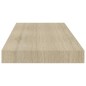 vidaXL Estantes flotantes de pared 2 uds MDF roble 60x23,5x3,8 cm vidaXL Estantes flotantes de pared 2 uds MDF roble 60x23,5x3,8 cm