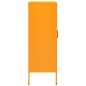 vidaXL Armario de almacenamiento acero amarillo mostaza 80x35x101,5 cm vidaXL Armario de almacenamiento acero amarillo mostaza 80x35x101,5 cm