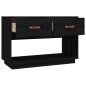 vidaXL Mueble de TV madera maciza de pino negro 90x40x60 cm vidaXL Mueble de TV madera maciza de pino negro 90x40x60 cm