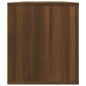 vidaXL Mueble TV madera contrachapada color marrón roble 100x35x40 cm vidaXL Mueble TV madera contrachapada color marrón roble 100x35x40 cm