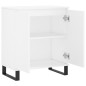 vidaXL Aparador de madera contrachapada blanco 60x35x70 cm vidaXL Aparador de madera contrachapada blanco 60x35x70 cm