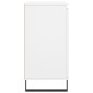 vidaXL Aparador de madera contrachapada blanco 60x35x70 cm vidaXL Aparador de madera contrachapada blanco 60x35x70 cm