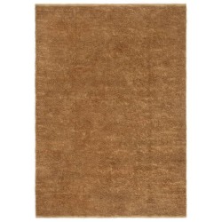 vidaXL Alfombra de nudo hecha a mano yute y algodón 80x160 cm