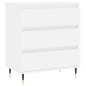 vidaXL Aparador de madera contrachapada blanco 60x35x70 cm vidaXL Aparador de madera contrachapada blanco 60x35x70 cm
