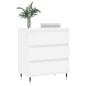 vidaXL Aparador de madera contrachapada blanco 60x35x70 cm vidaXL Aparador de madera contrachapada blanco 60x35x70 cm