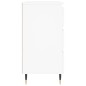 vidaXL Aparador de madera contrachapada blanco 60x35x70 cm vidaXL Aparador de madera contrachapada blanco 60x35x70 cm