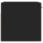 vidaXL Armario de pared madera contrachapada negro 80x35x36,5 cm vidaXL Armario de pared madera contrachapada negro 80x35x36,5 cm