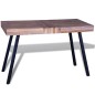 vidaXL Mesa de salón de madera de teca reciclada 